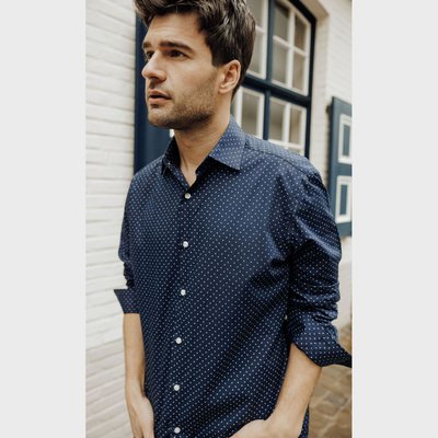Chemise Slim fit à motif cachemire ACROSS