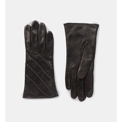 Gants Camilo Cuir Matelassé Doublure Soie GALERIES LAFAYETTE