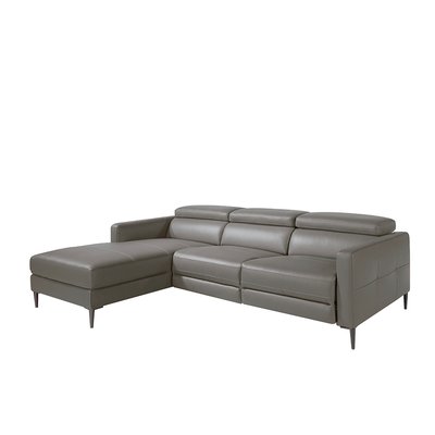 Canapé d'angle en cuir avec relax ANGEL CERDA