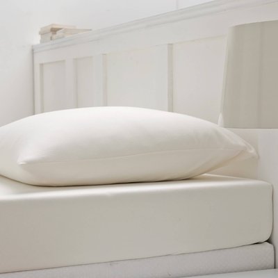 Drap housse extensible - JERSEY Bonnet de 30cm BLANC DES VOSGES