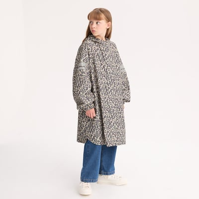 Kapuzenumhang mit Tiermuster LA REDOUTE COLLECTIONS