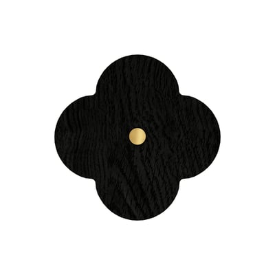 Patère fleur en frêne 7 cm, ANDREE HARTO