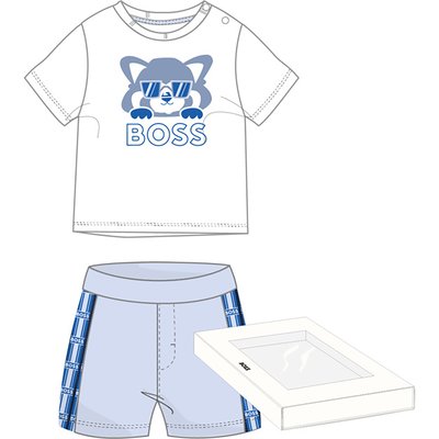 Ensemble t-shirt et short BOSS KIDSWEAR