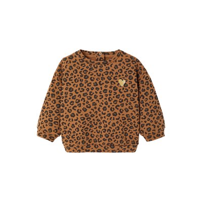Sweat léopard capsule mère- ENVIE DE FRAISE