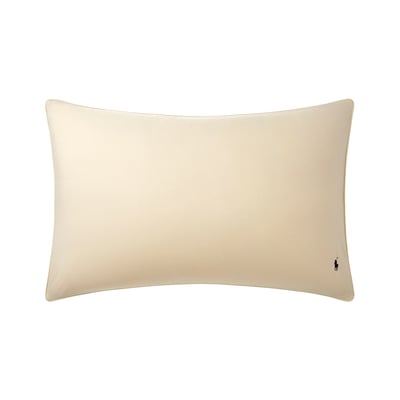 Taie à volant en percale de coton, POLO PLAYER RALPH LAUREN HOME