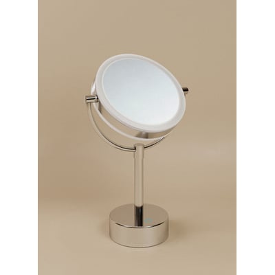 Miroir Grossissant À Poser Basculant Avec Éclairage Led Réglable (x5) x5  ESSENTIALS COSMIC