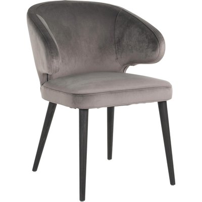 Fauteuil en tissu, Indigo velvet Stoelen RECOLLECTION