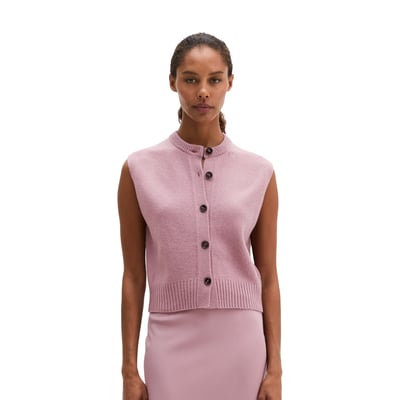 Cardigan sans manches, coupe classique en mélange de laine vierge douce MARC O'POLO