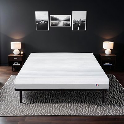 Ensemble Matelas Mousse Haute Densité + Sommier Métal VENUS OLYMPE LITERIE