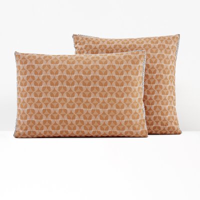 Nairobi Graphic 100% Cotton Percale 200 Thread Count Pillowcase LA REDOUTE INTERIEURS