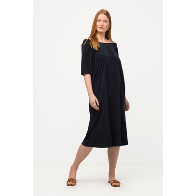 Robe midi en modal. Manches courtes ULLA POPKEN