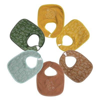 Lot de 6 bavoirs TROIS KILOS SEPT