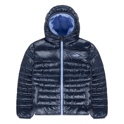 Embroidered Logo Padded Jacket with Hood LEVI'S KIDS