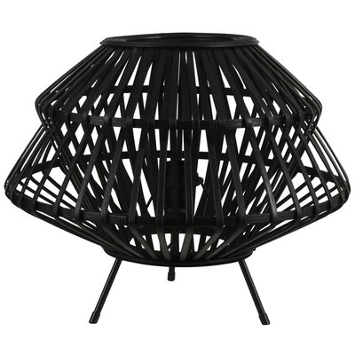 Lampe de table filaire métal noir D 41 cm PIER IMPORT