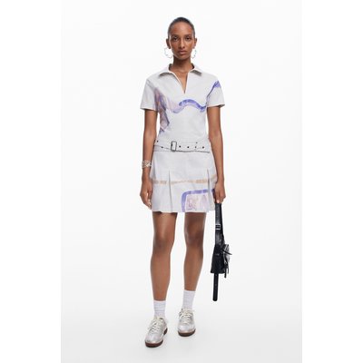 Desigual - Robe courte avec ceinture DESIGUAL