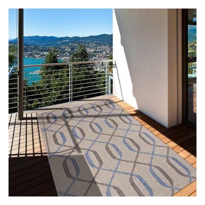 Tapis extérieur tissé kilim rectangle SCANDINA UN AMOUR DE TAPIS