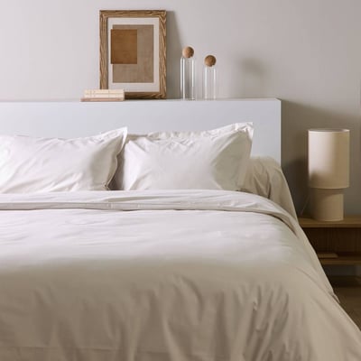 Housse de couette percale bio - ELISE CAMIF