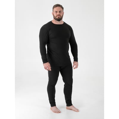 T-shirt uni manches longues grande taille EXETER DUKE