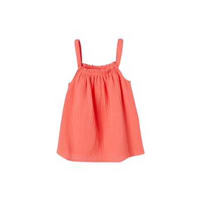 Blouse à bretelles en gaze de coton VERTBAUDET