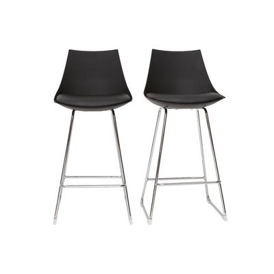 Tabourets de bar design 65 cm (lot de 2) JUNE MILIBOO