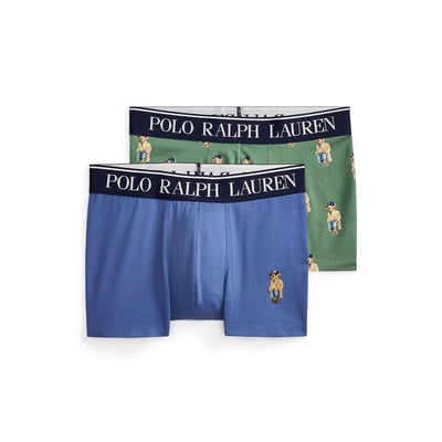 Lot de 2 slips boxers en coton stretch POLO RALPH LAUREN