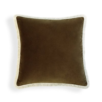 Coussin velours de coton RIVA FEBRONIE