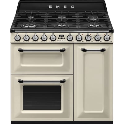 Piano de cuisson gaz 6 feux 90 cm TR93 SMEG