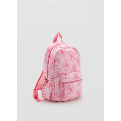 Sac à dos imprimé fleuri MANGO KIDS