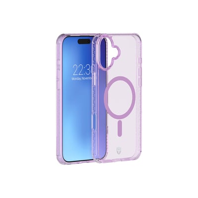 Coque iPhone 16 Air Frost MagSafe Violet FORCE CASE
