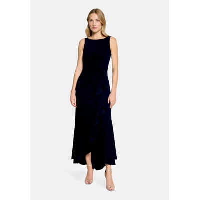 Robe de soirée à volant VERA MONT