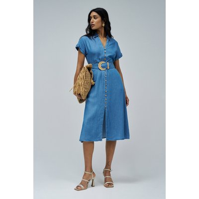 ROBE CHEMISE EN LIGHTDENIM SALSA JEANS