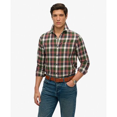 Chemise à carreaux Vintage en coton bio SUPERDRY