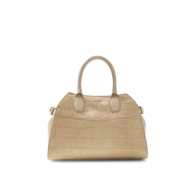 Liza Mini Sacoche En Cuir Véritable GUESS
