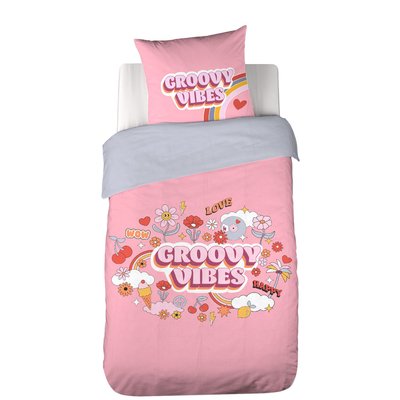 Parure de lit enfant Groovy vibes - 100% polyester 72g/m² TOILINUX