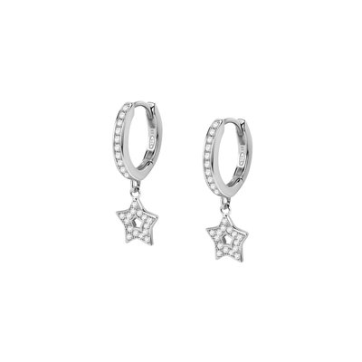 Boucles d'oreilles en argent 925 B-ELEGANTE BLUESPIRIT