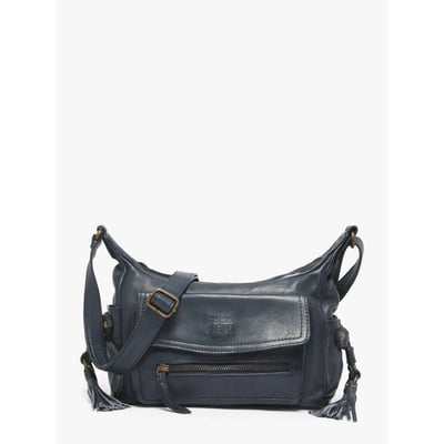 Sac bandoulière Cow cuir BASILIC PEPPER