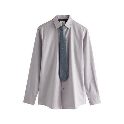 Chemise cravate slim poign simple, ensemble NEXT