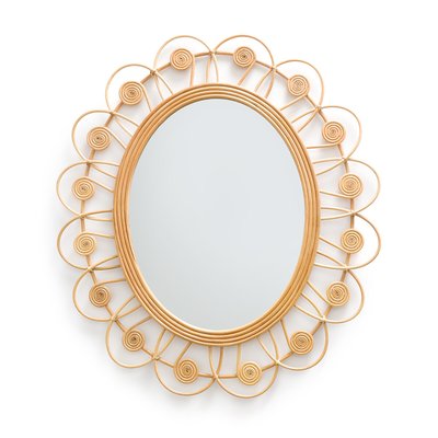 Miroir rotin forme fleur H93 cm, Ramza LA REDOUTE INTERIEURS