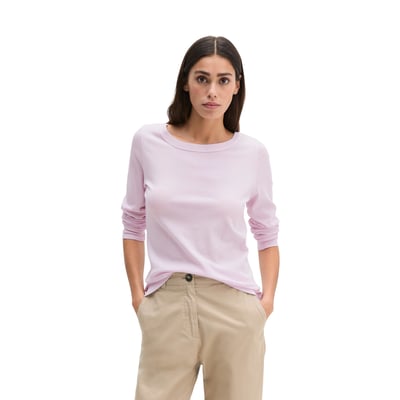 T-shirt long régulier en jersey simple de coton doux MARC O'POLO