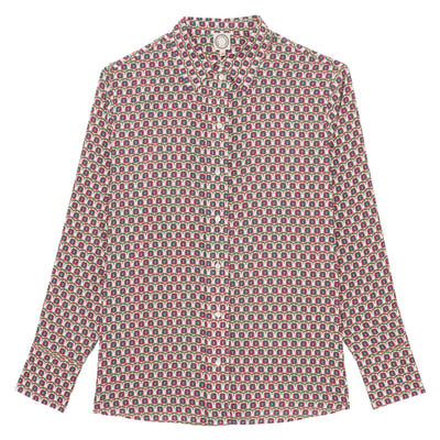 Chemise Maureen en viscose mélangée INES DE LA FRESSANGE PARIS