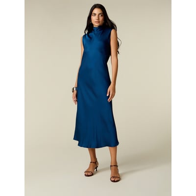 Robe midi avec nœud OLTRE
