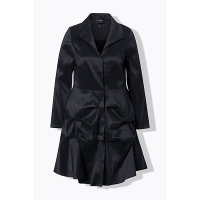 Veste longue à col pelle à tarte ULLA POPKEN