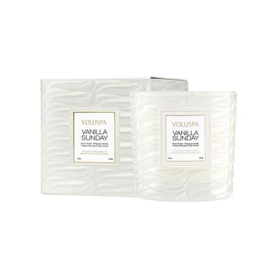 Vanilla sunday - bougie parfumée - modèle classique VOLUSPA