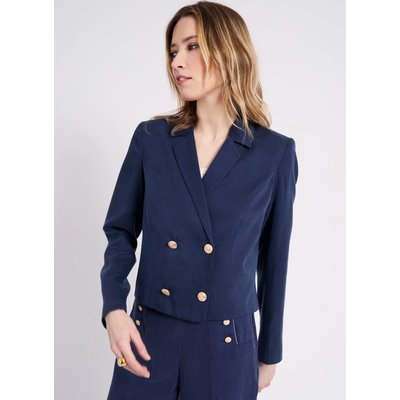 Veste courte ajustée croisée SHAYA NAF NAF
