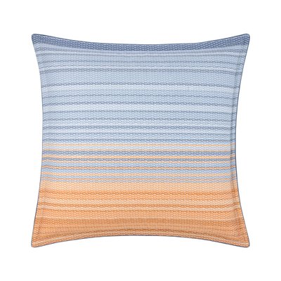 Taie d'oreiller en satin de coton bleu, CONTRE JOUR BOSS HOME