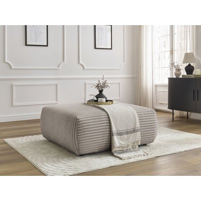 Pouf gros côtelé doux, LUCIEN BOBOCHIC