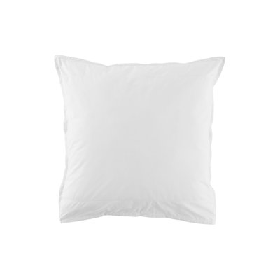 Taie d'oreiller carrée coton NEO CARRE BLANC