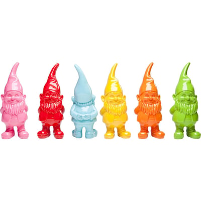 Lot de 6 décos nains KARE DESIGN