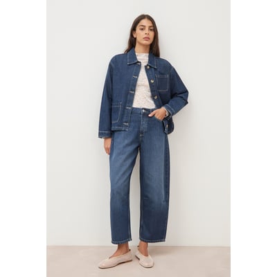 Jeans barrel 7/8ème taille standard BONOBO