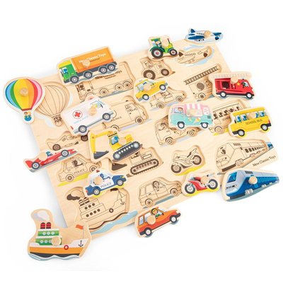Grand puzzle Véhicules 16 pcs NEW CLASSIC TOYS